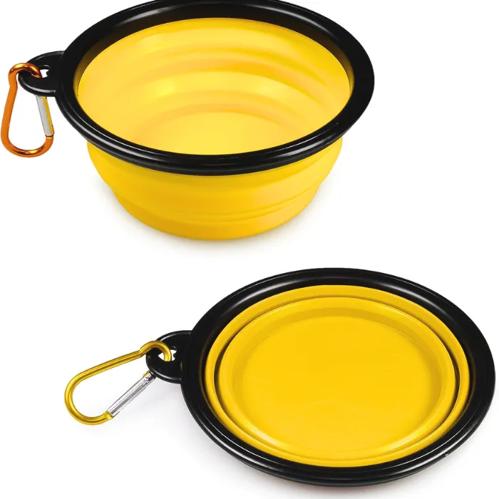 1000ml Collapsible Pet Bowl – Perfect for Travel, Hiking, and Outdoor Adventures