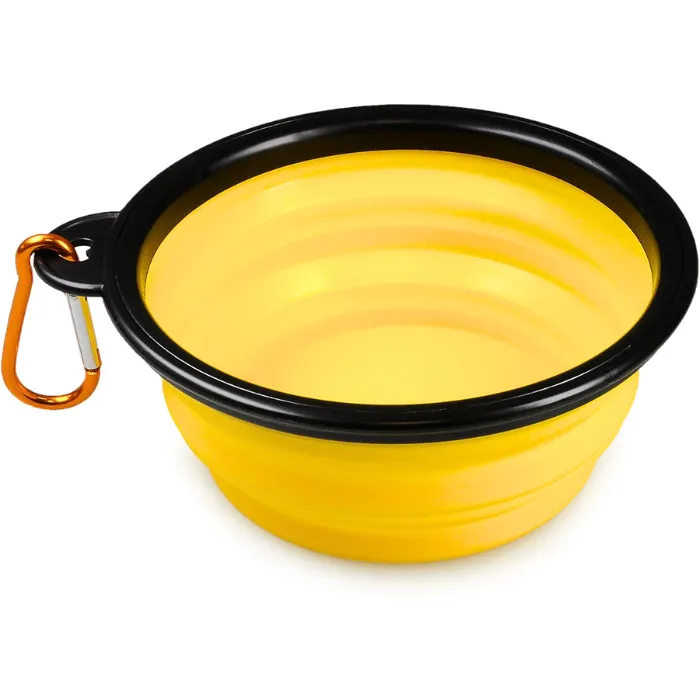 1000ml Collapsible Pet Bowl – Perfect for Travel, Hiking, and Outdoor Adventures