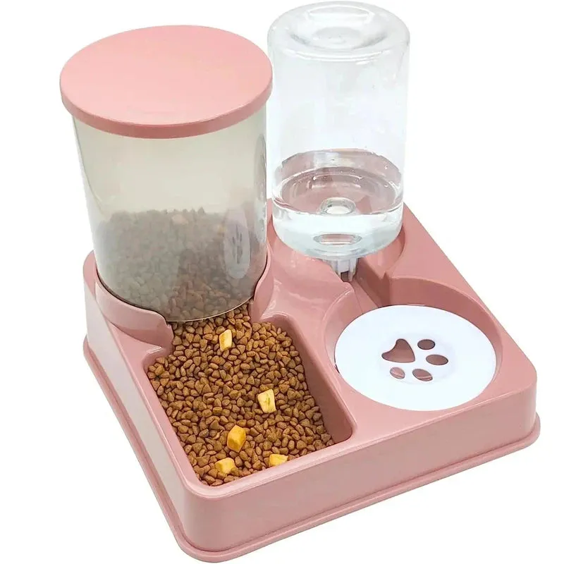 2-in-1 Automatic Cat Feeder & Water Dispenser