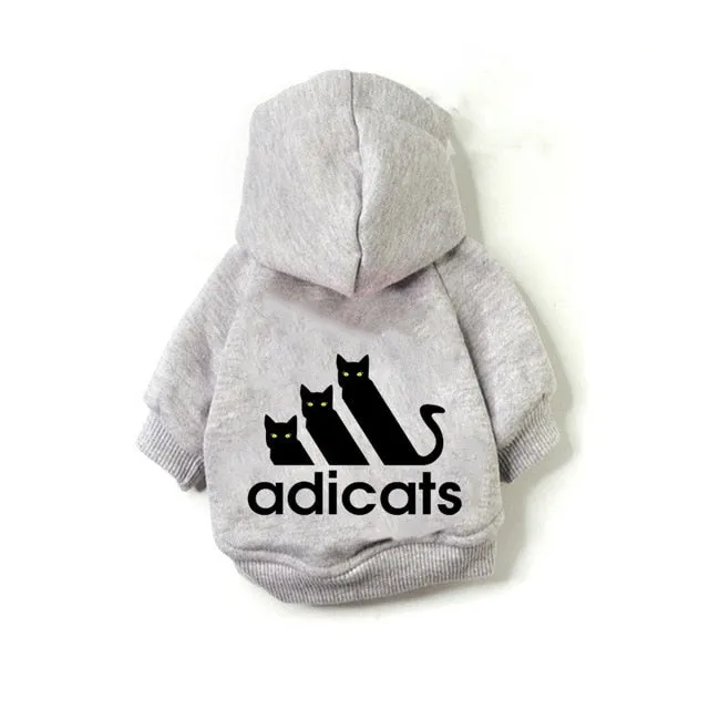 Adidog and Adicat Hoodies