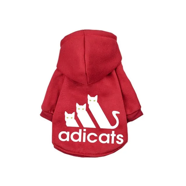 Adidog and Adicat Hoodies