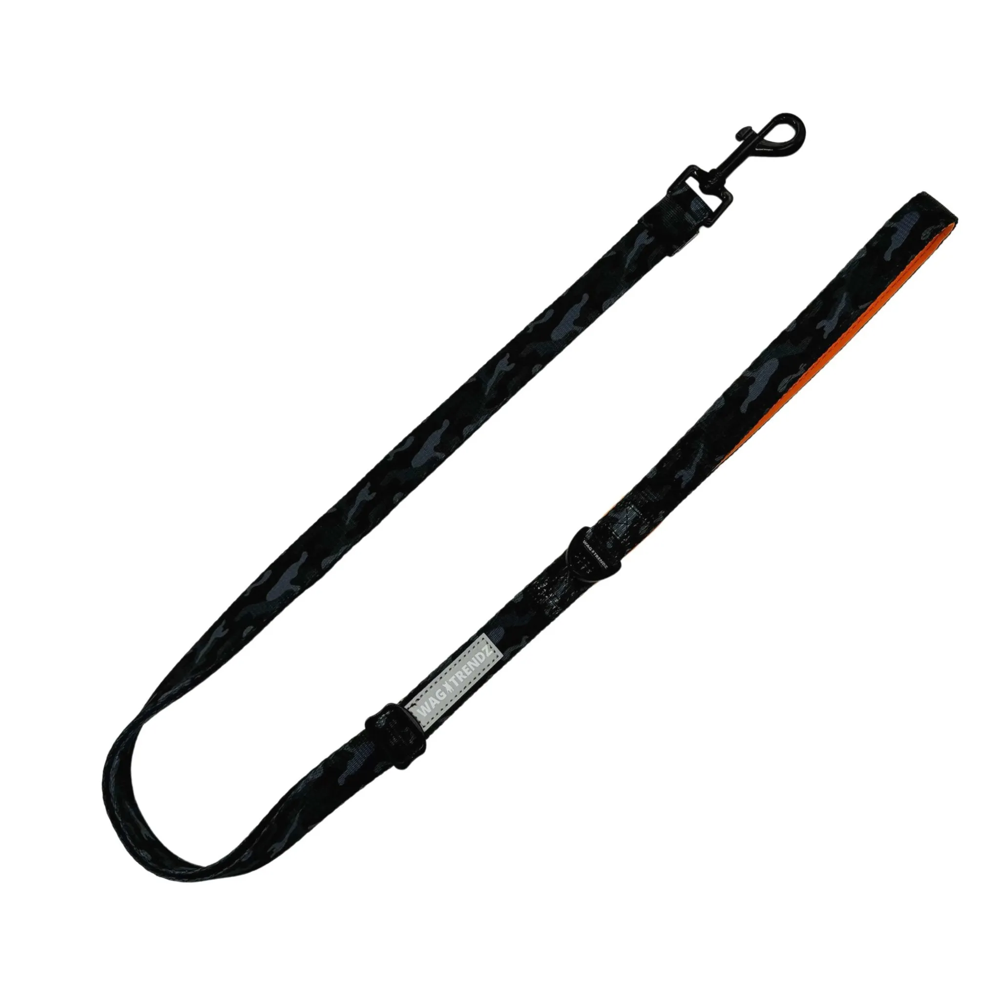 Adjustable Dog Leash | Camo Chic (SHēk) Orange
