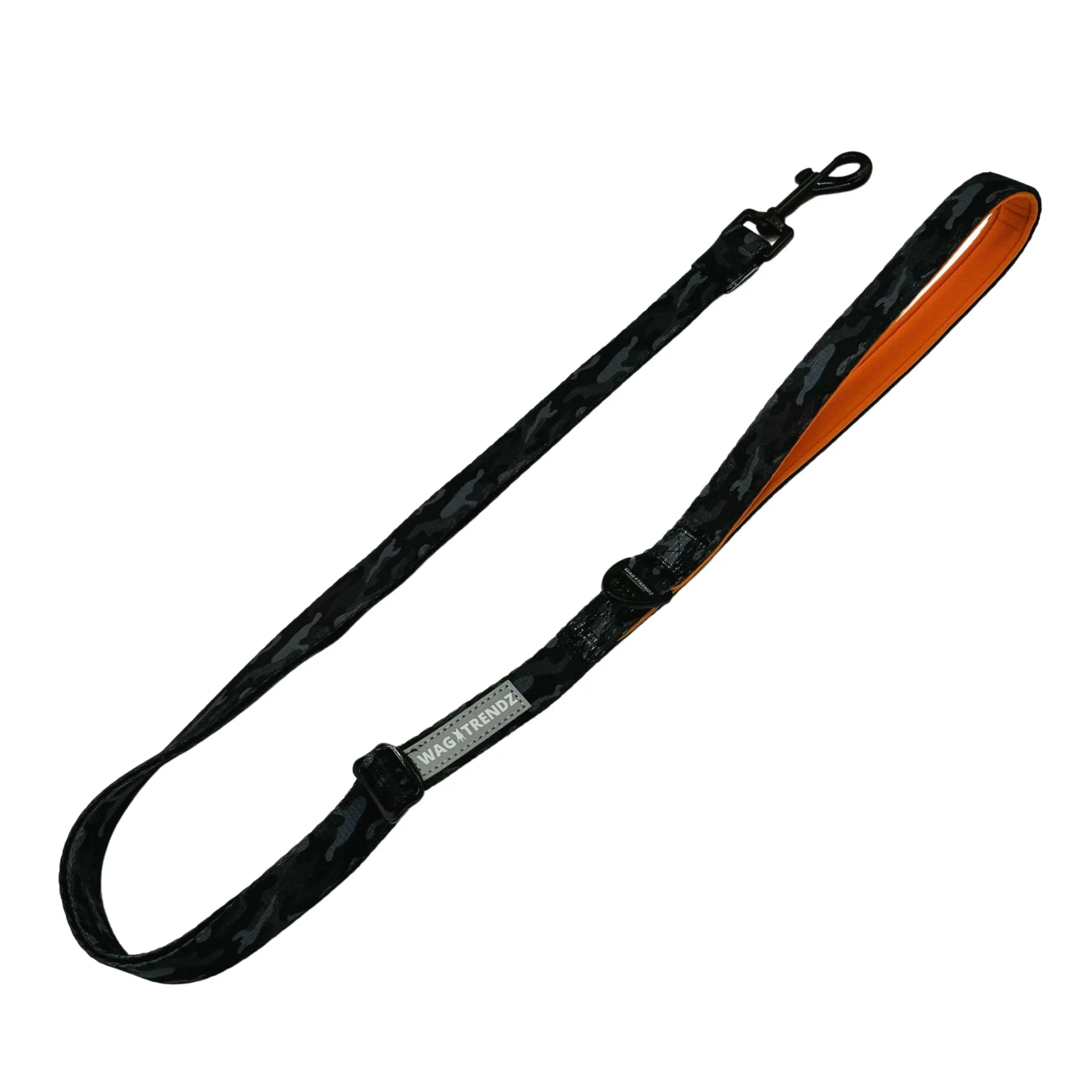 Adjustable Dog Leash | Camo Chic (SHēk) Orange