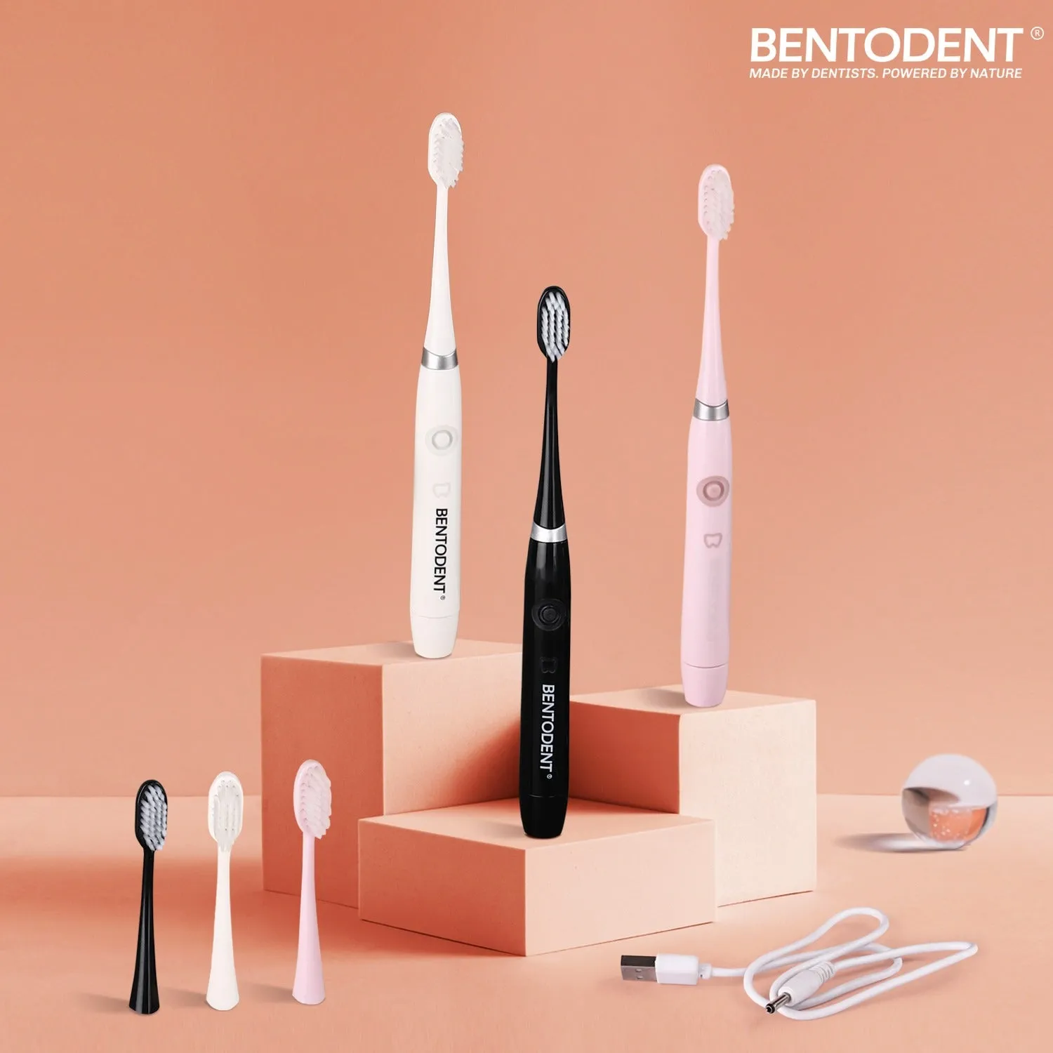 Advanced Rechargeable Electric toothbrush - Sonic Spark