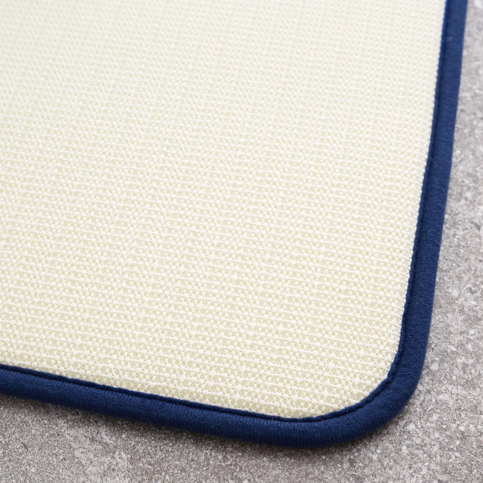 Anti-Bacterial Memory Foam Bath Mat Navy
