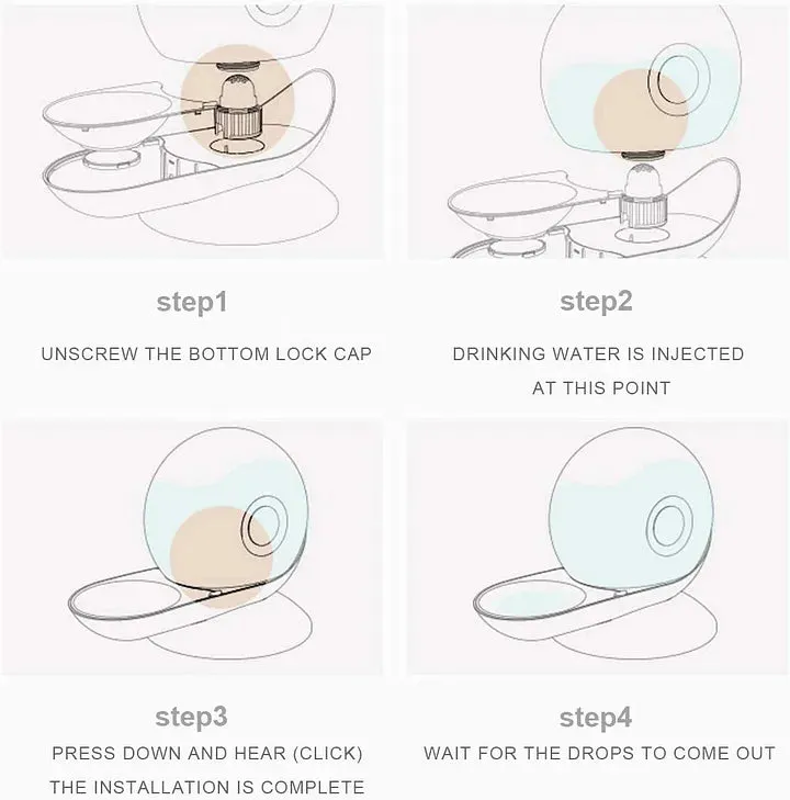 Automatic Pet Water Fountain