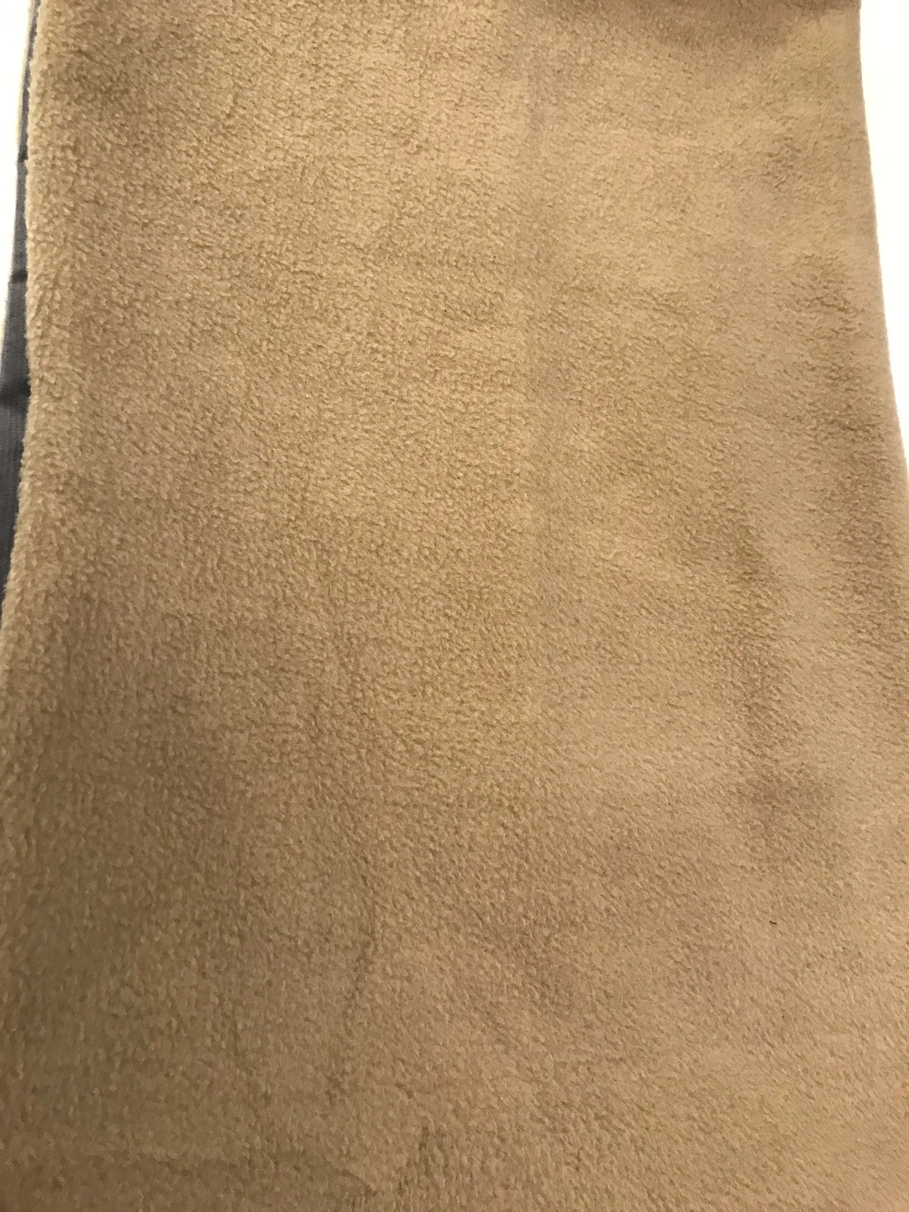 Beige fleece DIY cover only dog bed, washable fabric, recycled dog bed, kennel bed puppy mastiff Dane big large