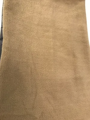 Beige fleece DIY cover only dog bed, washable fabric, recycled dog bed, kennel bed puppy mastiff Dane big large