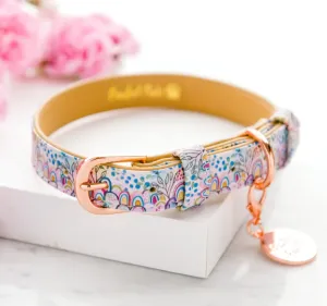 Boho vibes - vegan leather collar