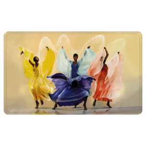 Butterflies Memory Foam Bath Mat