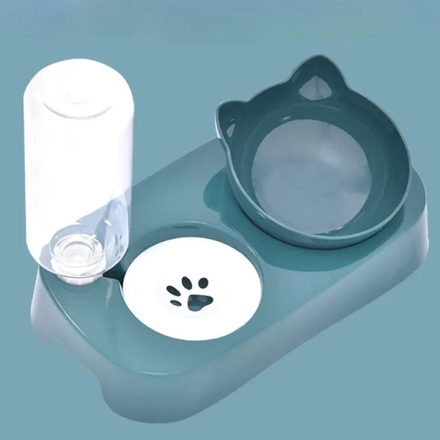 Dog Automatic Feeder Food Bowl