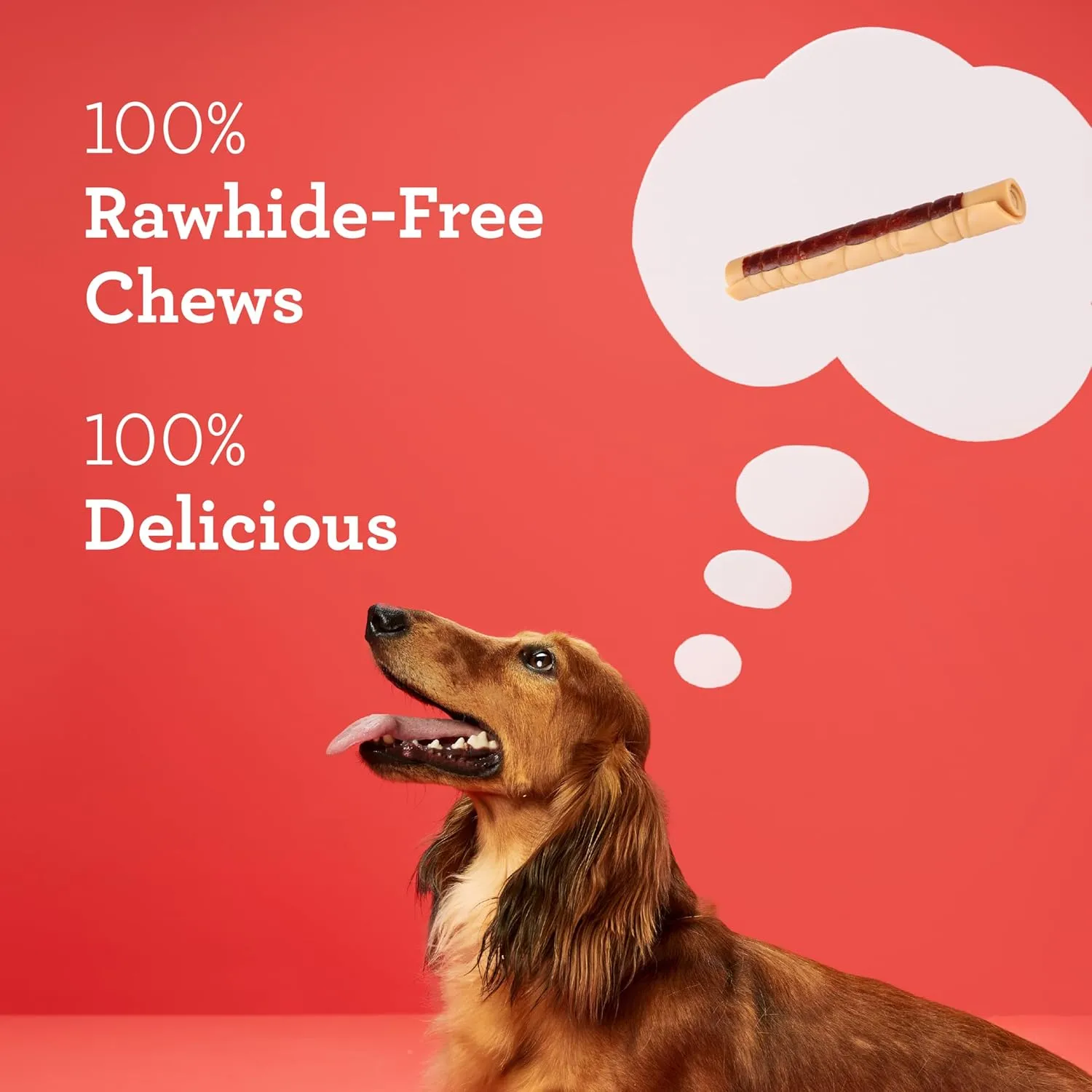 DreamBone DreamSticks With Real Chicken Chews For Dogs, 15 Count, These Easy-to-Digest Rawhide-Free Chews are a Dogs Favorite Distraction