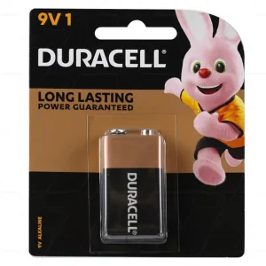 DURACELL Coppertop Long Lasting Alkaline Battery 9V