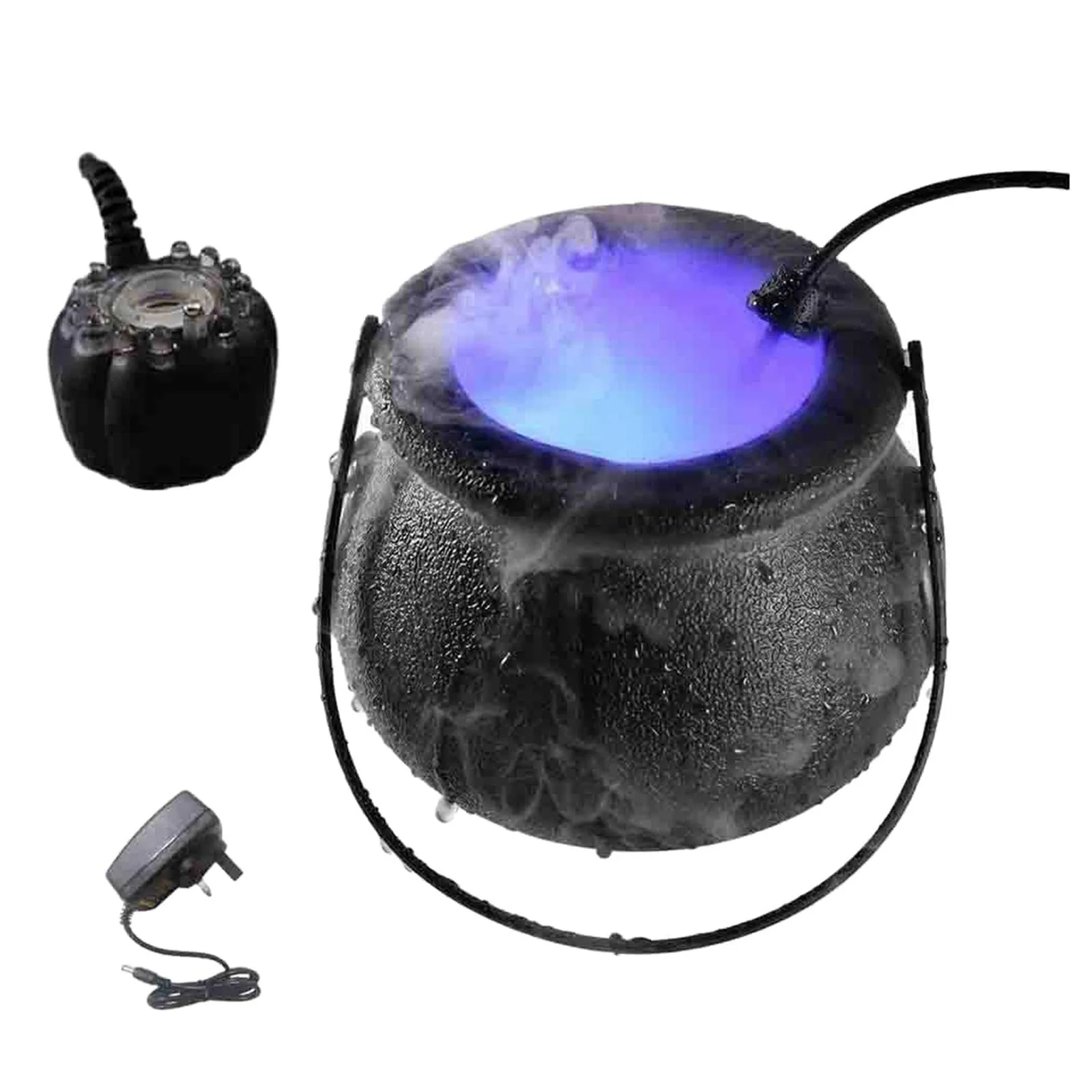FASHIONMYDAY Water Fountain Fog Mister 12 LED Mist Maker Fogger for Aquarium Yard Sink |Home & Garden | Home Decor | Indoor Fountains