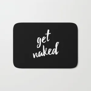 get naked Bath Mat