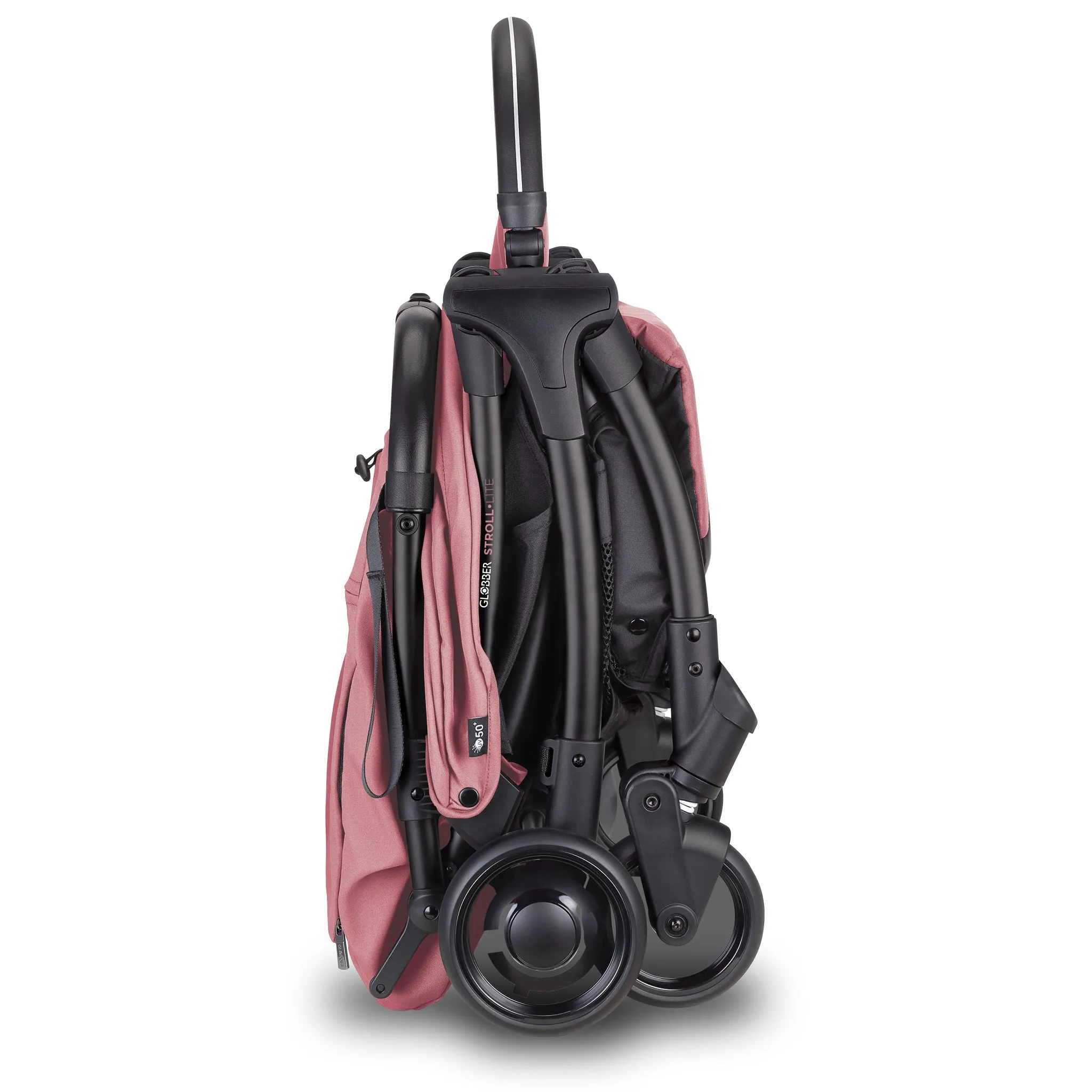 Globber Stroll Lite Baby Stroller - Deep Pastel Pink (0 - 4Y)