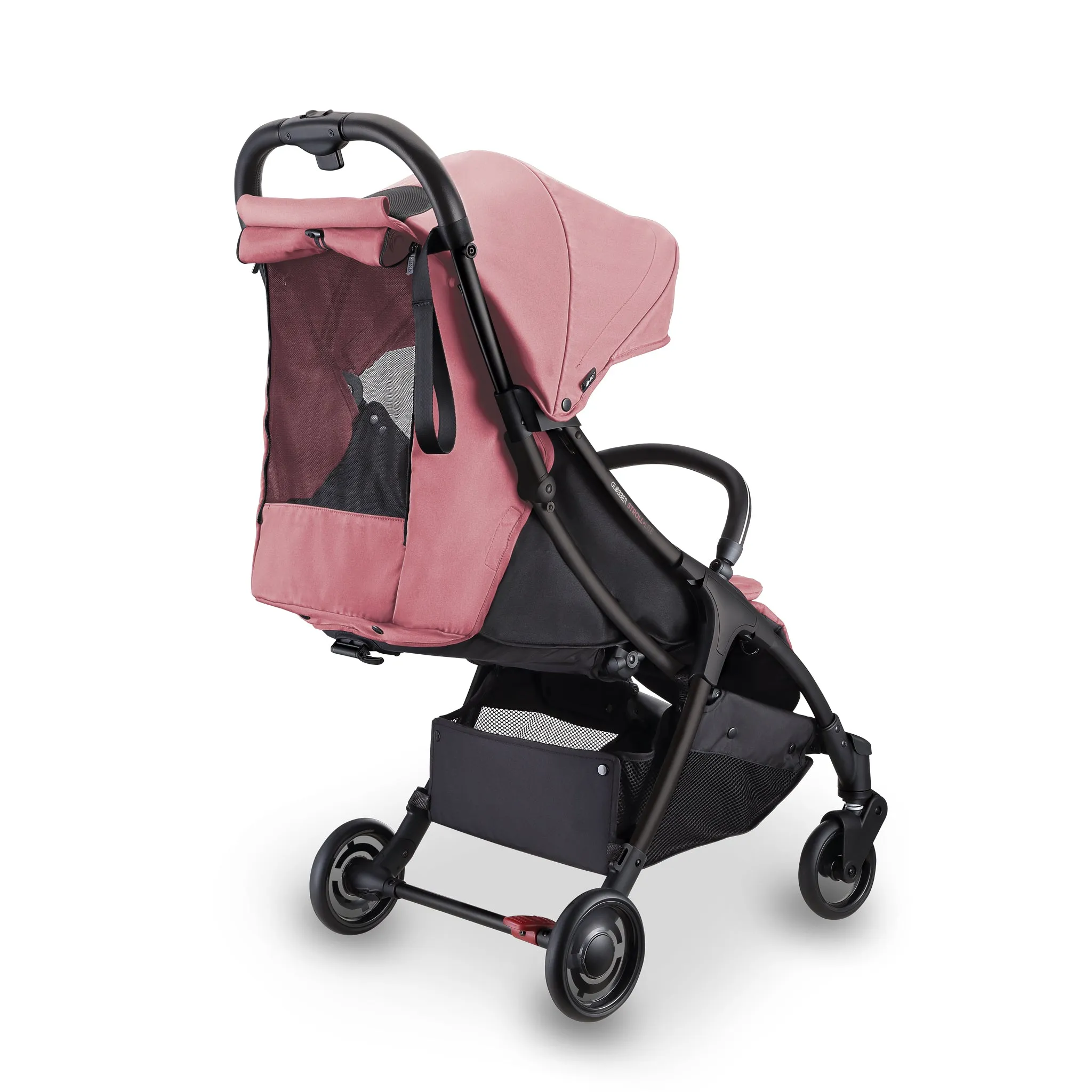 Globber Stroll Lite Baby Stroller - Deep Pastel Pink (0 - 4Y)
