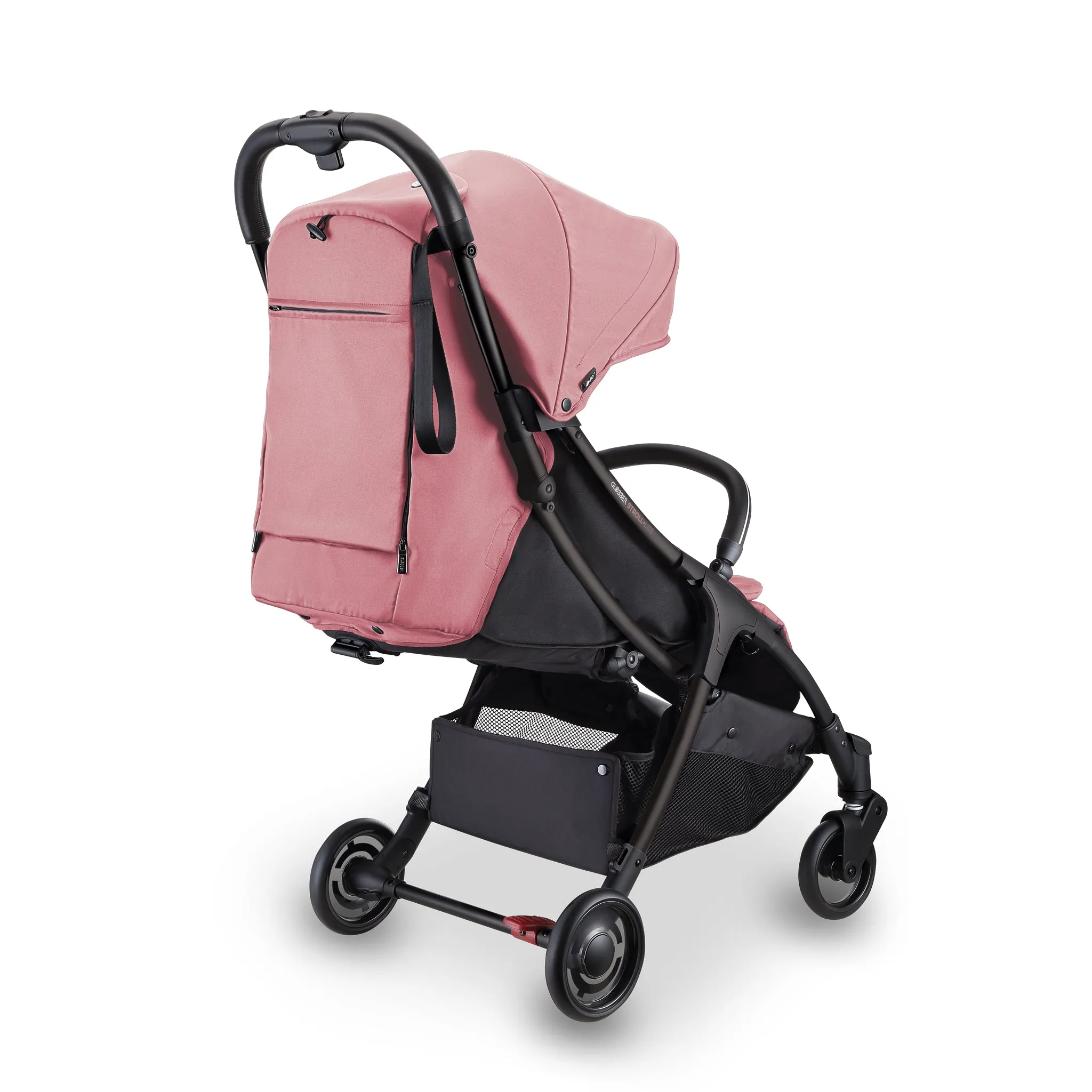 Globber Stroll Lite Baby Stroller - Deep Pastel Pink (0 - 4Y)