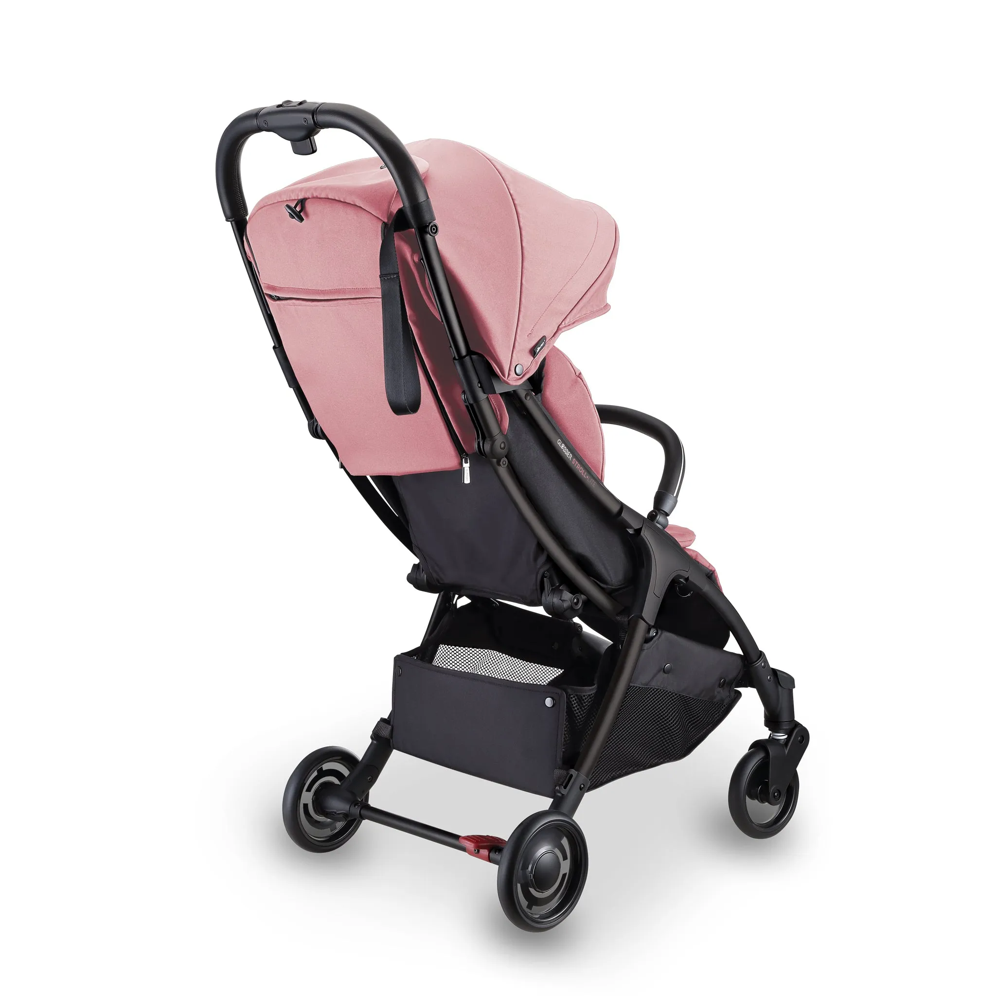 Globber Stroll Lite Baby Stroller - Deep Pastel Pink (0 - 4Y)