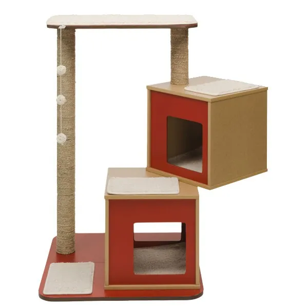 Hagen Vesper V-Double In Red Cat Post
