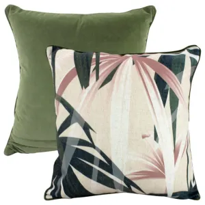 Huckleberry Fern Linen Cushion - 50cm x 50cm