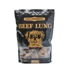 Kanu Pet Beef Lung chuncks Dog Treat