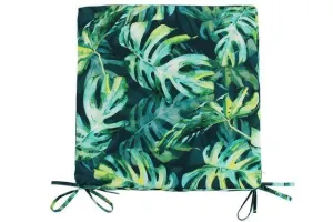 Kehlani Palm Leaf Printed Outdoor Chairpad