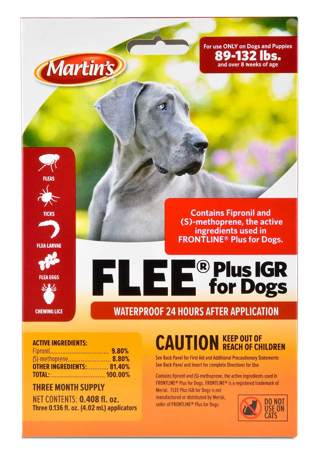 Martin's Flee Plus IGR for Dogs