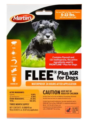 Martin's Flee Plus IGR for Dogs