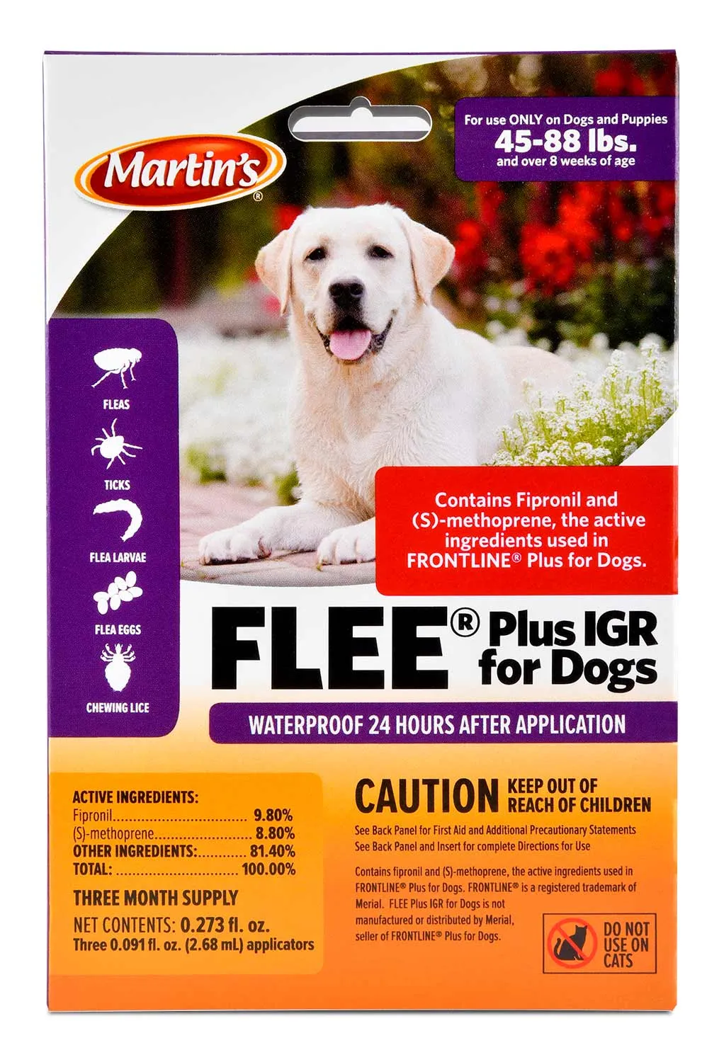 Martin's Flee Plus IGR for Dogs