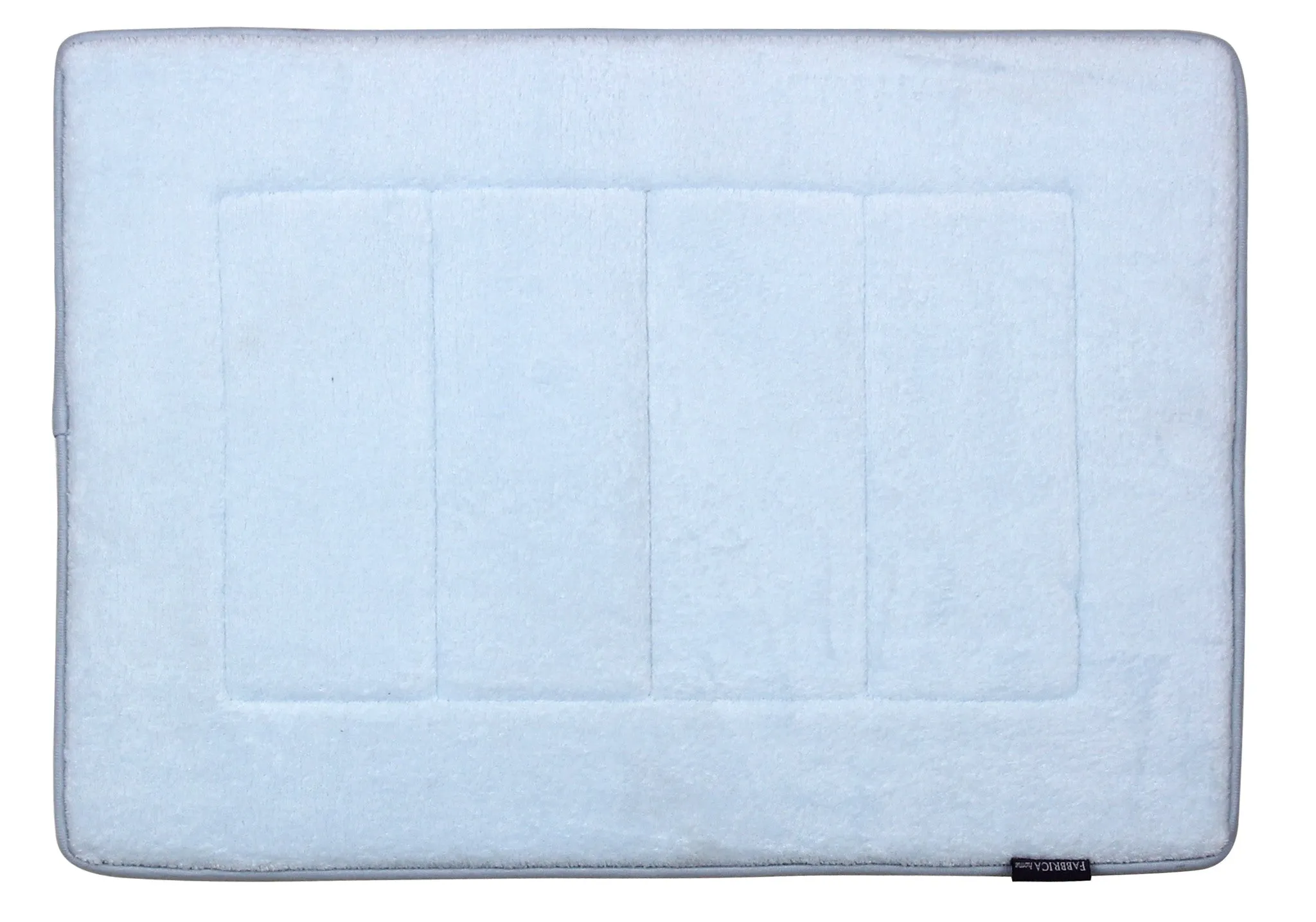 Memory Foam Bath Mat in Sky Blue, 17 x 24 in