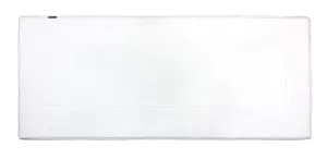 Memory Foam Runner in White, 2 x 5 ft