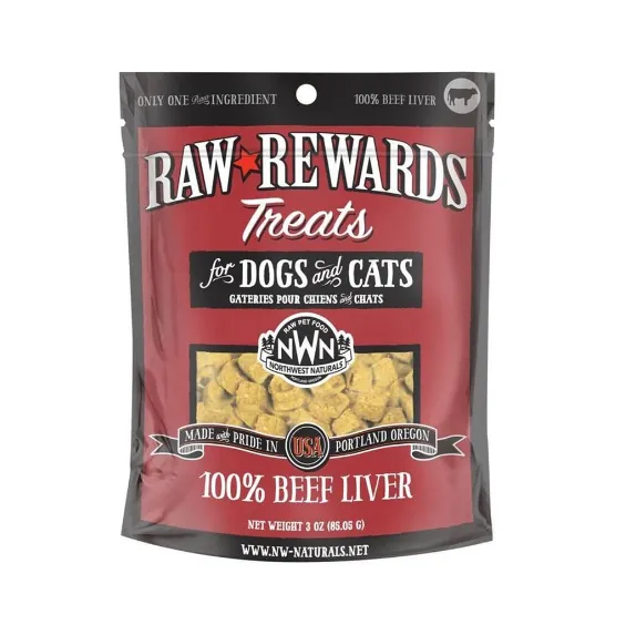 Northwest Naturals Freeze Dried Beef Liver 3 oz.