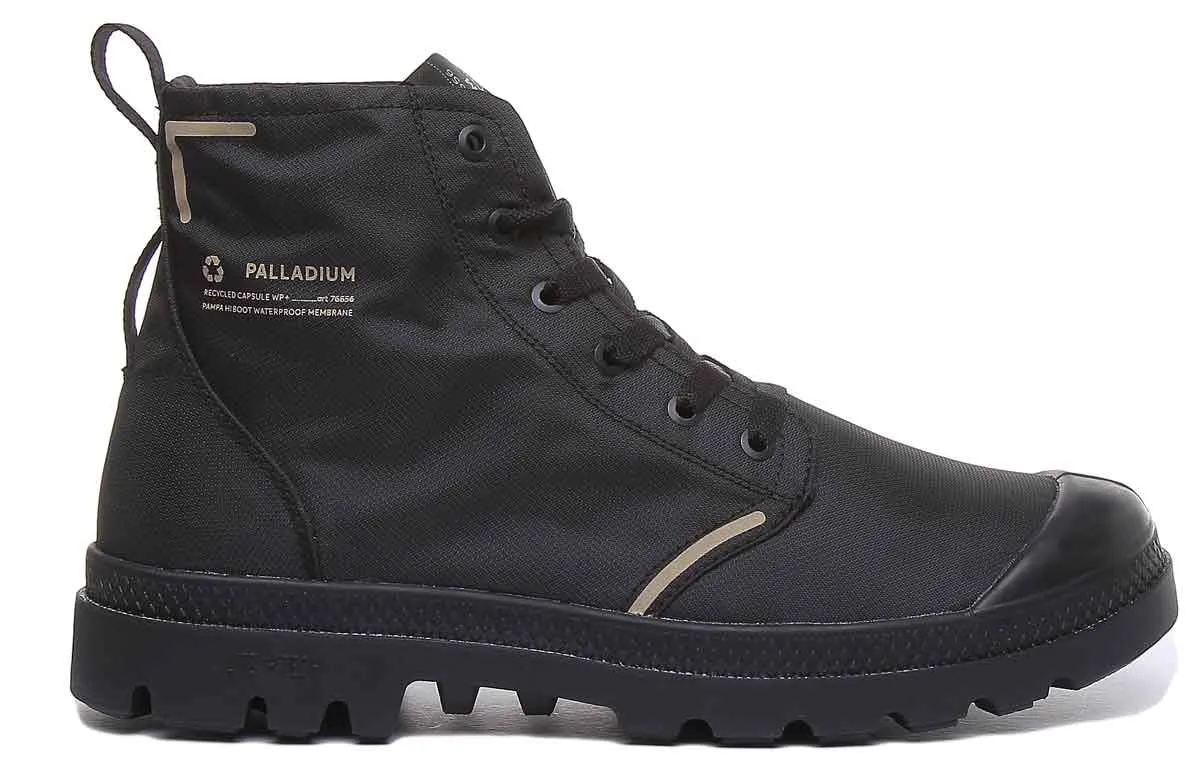Palladium Lite Recycled Waterproof Boot In Black