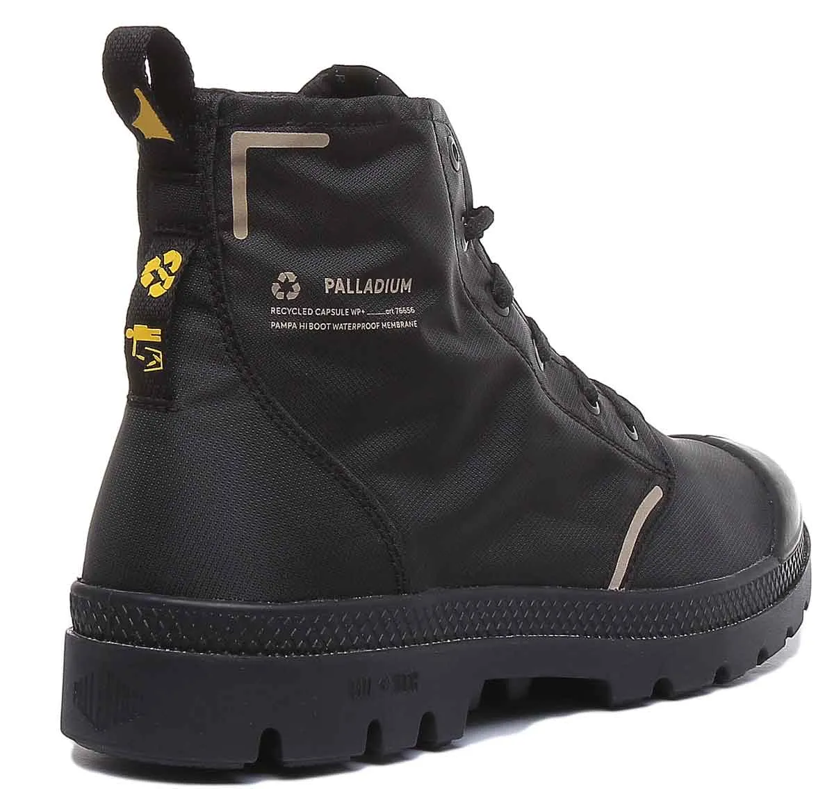 Palladium Lite Recycled Waterproof Boot In Black
