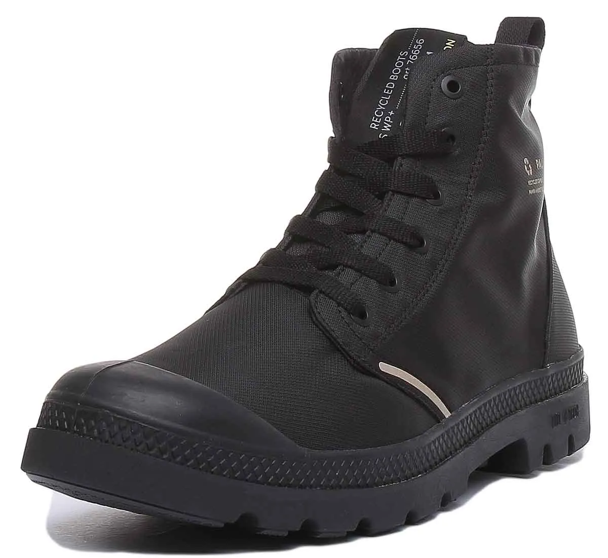 Palladium Lite Recycled Waterproof Boot In Black