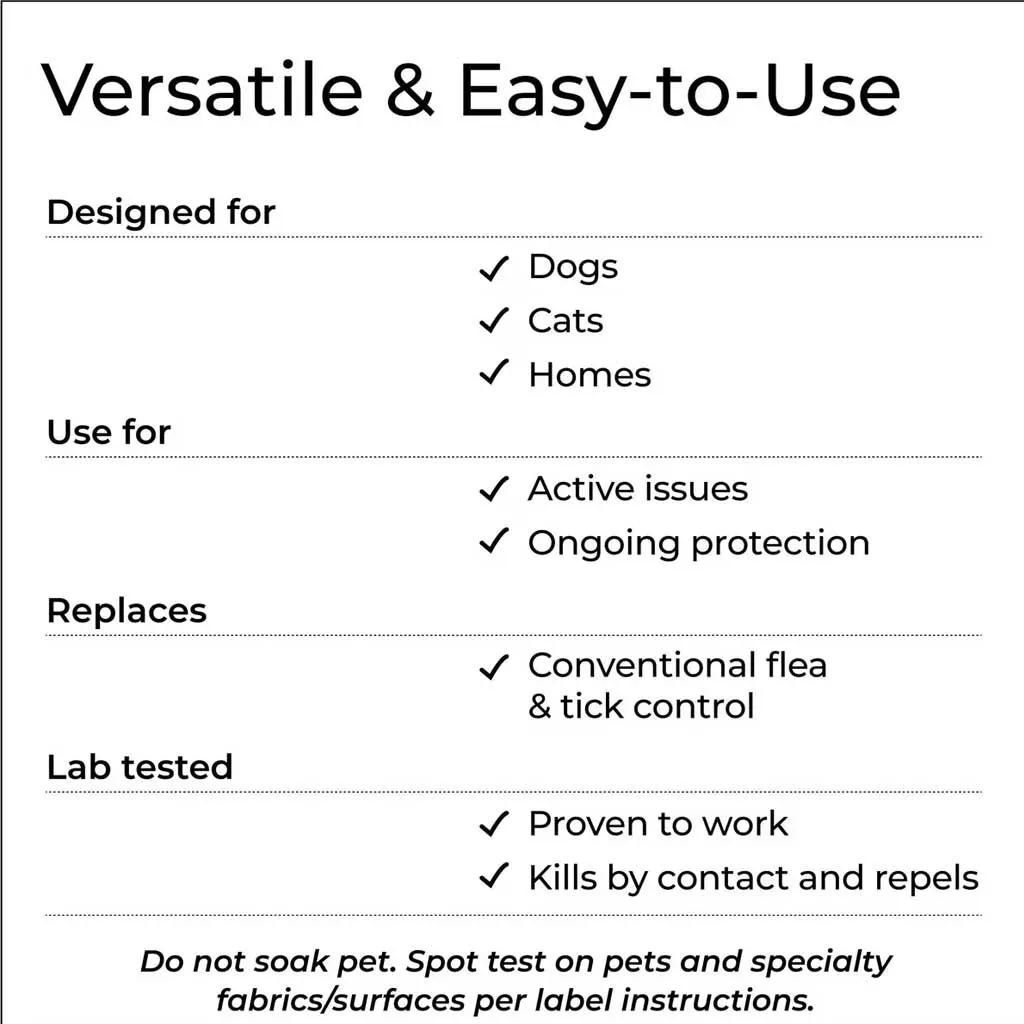 Peppermint Scent Flea & Tick