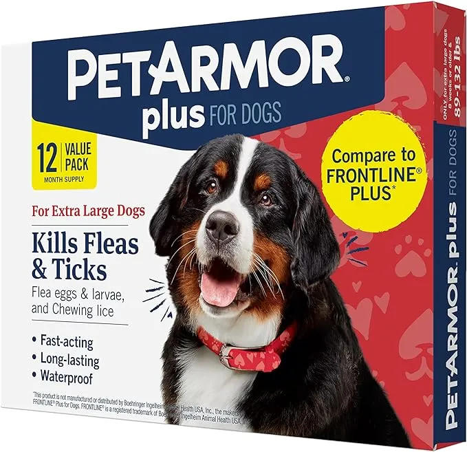 PetArmor® Plus Flea & Tick Topical for Dogs