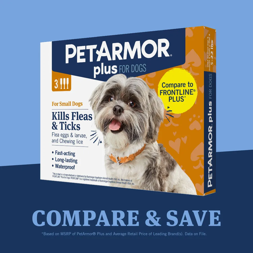 PetArmor® Plus Flea & Tick Topical for Dogs
