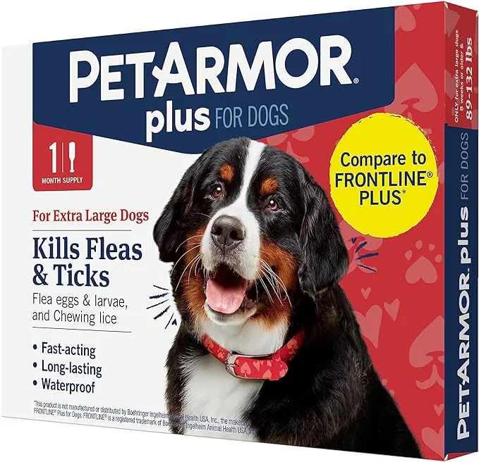 PetArmor® Plus Flea & Tick Topical for Dogs