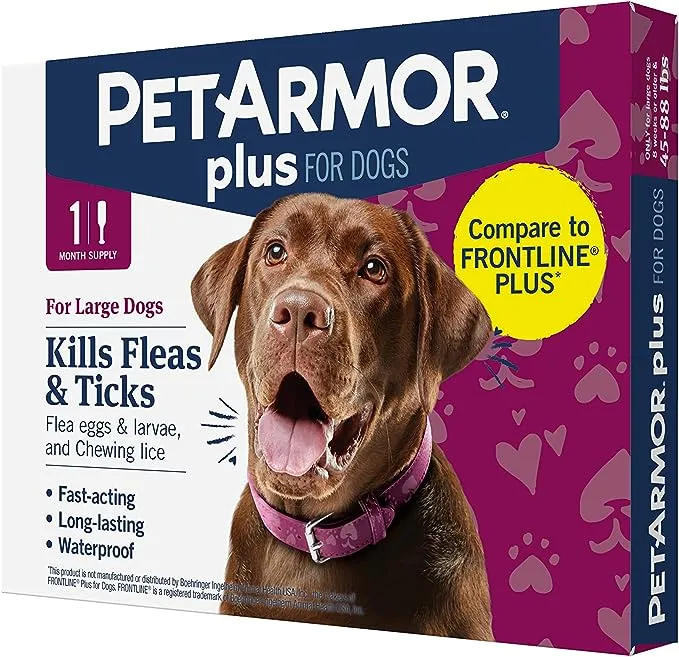 PetArmor® Plus Flea & Tick Topical for Dogs