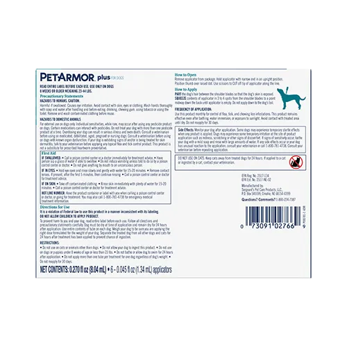 PetArmor® Plus Flea & Tick Topical for Dogs