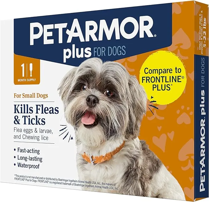 PetArmor® Plus Flea & Tick Topical for Dogs
