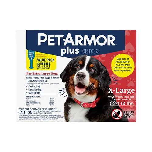 PetArmor® Plus Flea & Tick Topical for Dogs