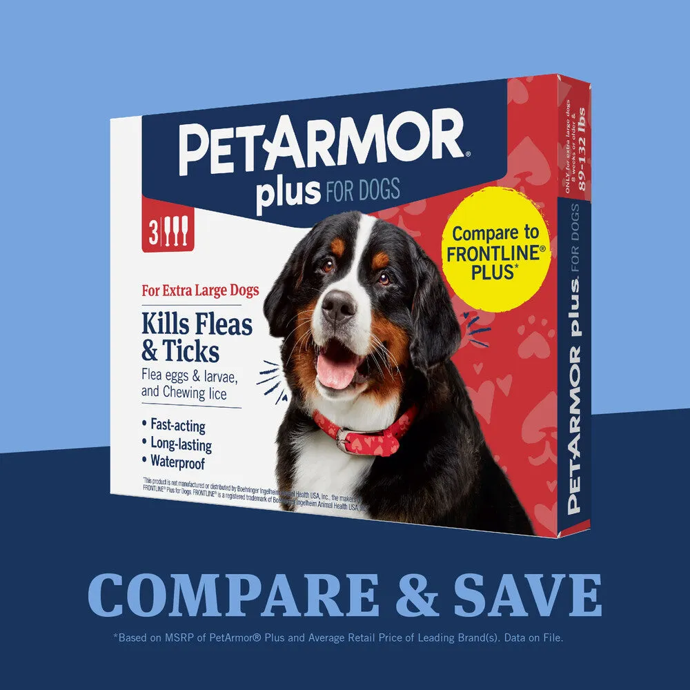 PetArmor® Plus Flea & Tick Topical for Dogs