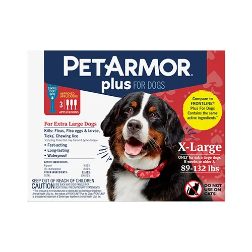 PetArmor® Plus Flea & Tick Topical for Dogs