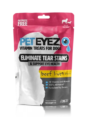 PetEyez™️ Beef Liver Dog Treats (1 oz)