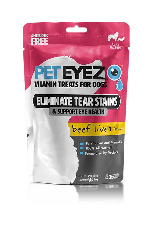 PetEyez™️ Beef Liver Dog Treats (1 oz)