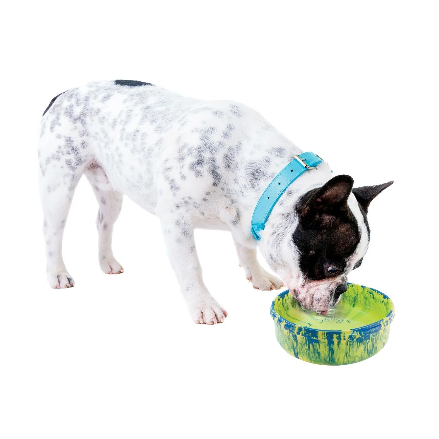 Portable Rubber Dog Bowl - Dishwasher Safe, Weatherproof - Ruff Dawg