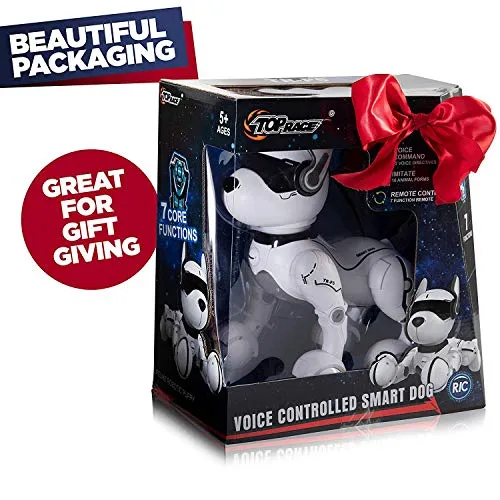 Remote Control Robot Dog Toy, Robots for Kids, Rc Dog Robot Toys for Kids 2,3,4,5,6,7,8,9